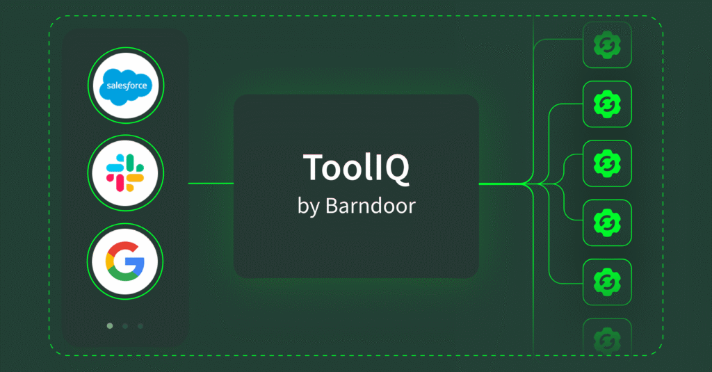 Barndoor's MCP tool optimizer, ToolIQ, to reduce MCP context consumption.