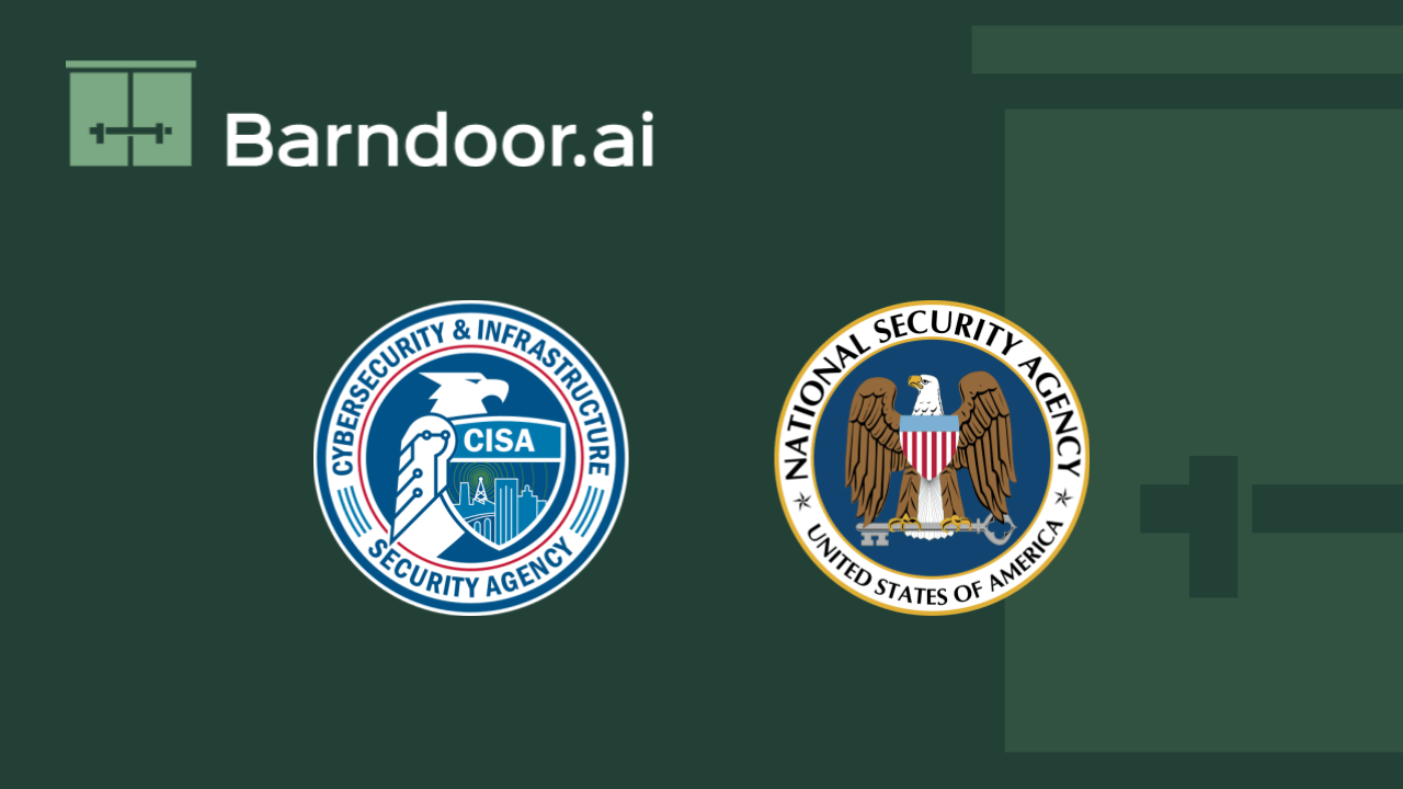 NSA and CISA AI agent security guidance